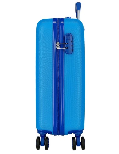 4651164 TROLLEY ABS 55CM.4R. SPIDERMAN ACTION AZUL