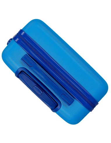 4651164 TROLLEY ABS 55CM.4R. SPIDERMAN ACTION AZUL