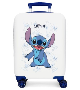 4381343 TROLLEY ABS 50 CM.4R HAPPY STITCH BLANCO