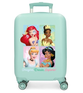 2061344 TROLLEY ABS 50 CM.4R IMAGINE, CREATE, EXPLORE TURQUE