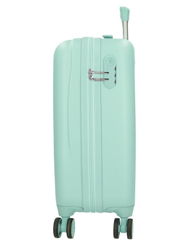 2061344 TROLLEY ABS 50 CM.4R IMAGINE, CREATE, EXPLORE TURQUE