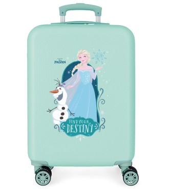 4011125 TROLLEY ABS 55CM.4R FROZEN FIND YOUR DESTINY TURQUES