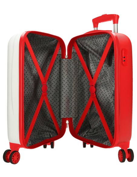 4771347 TROLLEY ABS 50 CM. 4R. MICKEY RED BLANCO/ROJO