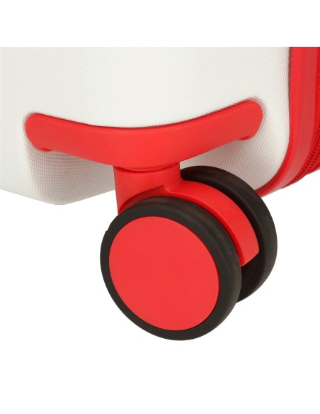 4771047 MALETA INF.ABS 4R.(2 MULTI.) 45CM. MICKEY RED BLANCO
