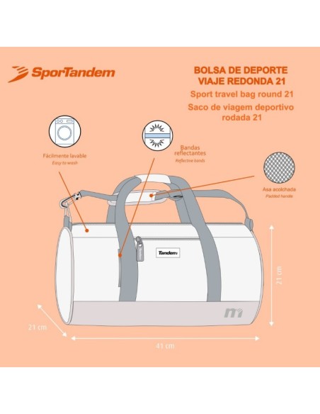 Bolso Deporte o Viaje Tandem Dance Bolso viaje o deporte ...