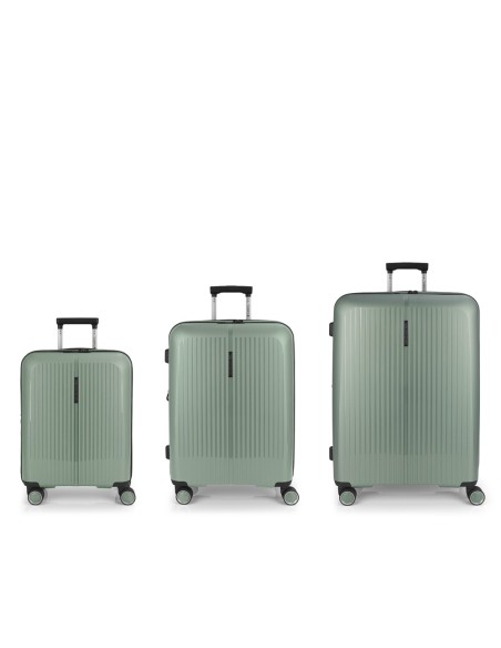 Set 3 Maletas C22-M-L Gabol Brooklyn Verde Juego de Malet...