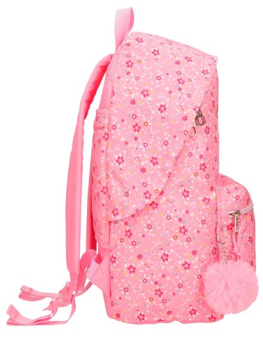 6712323 MOCHILA 42CM.PJL ALENKA ROSA