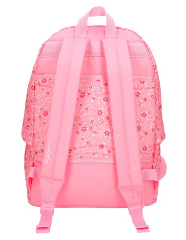 6712323 MOCHILA 42CM.PJL ALENKA ROSA