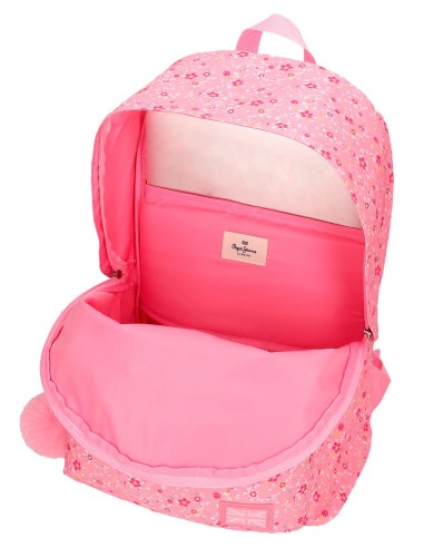 6712323 MOCHILA 42CM.PJL ALENKA ROSA
