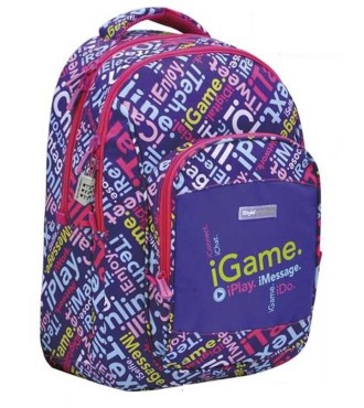 Mochila Doble Cuerpo Istyle multicolor