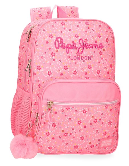 67122D3 MOCHILA ADAP. 40CM. 2C. PJL ALENKA ROSA