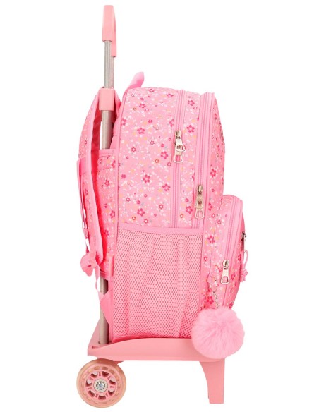 67122T3 MOCHILA ADAP. 40CM. 2C. C/CARRO PJL ALENKA ROSA 67122T3 MOCHILA ADAP. 40CM. 2C. C/CARRO PJL ALENKA ROSA