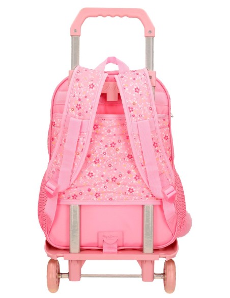 67122T3 MOCHILA ADAP. 40CM. 2C. C/CARRO PJL ALENKA ROSA 67122T3 MOCHILA ADAP. 40CM. 2C. C/CARRO PJL ALENKA ROSA