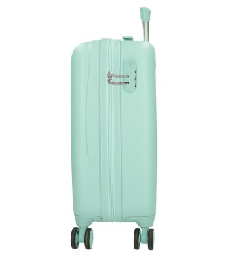 4291341 TROLLEY ABS 50 CM.4R MINNIE & FIGARO TURQUESA 2