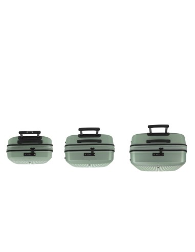 Set 3 Maletas C22-M-L Gabol Brooklyn Verde Juego de Malet...