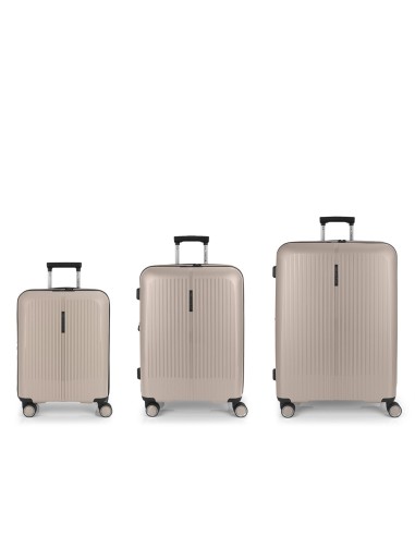 Set 3 Maletas C22-M-L Gabol Brooklyn Beige Juego de Malet...