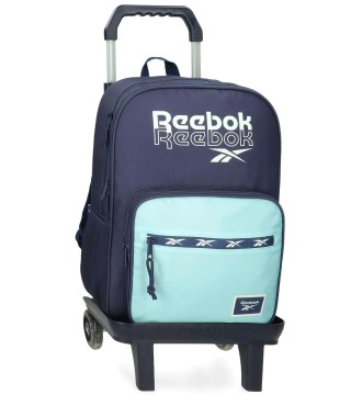 80321T2 MOCHILA ADAP.40CM.2C. C/CARRO REEBOK ANDREW AZULON