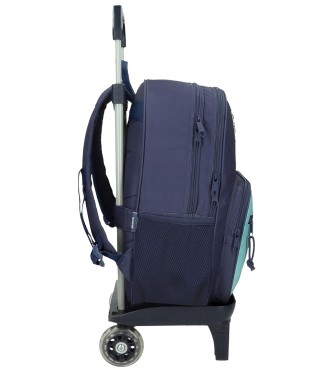 80321T2 MOCHILA ADAP.40CM.2C. C/CARRO REEBOK ANDREW AZULON 2