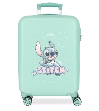 3161141 TROLLEY ABS 55CM.4R. LOVELY STITCH TURQUESA