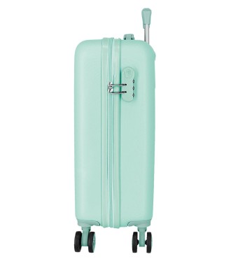 3161141 TROLLEY ABS 55CM.4R. LOVELY STITCH TURQUESA 2