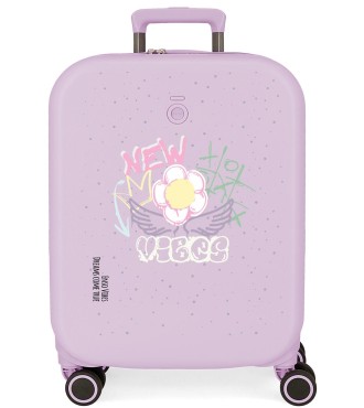 9799121 TROLLEY ABS 55CM.4R.ENSO NEW VIBES LILA