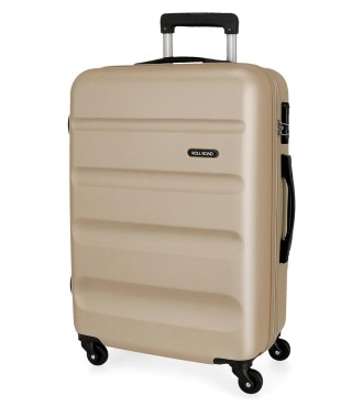 5849369 TROLLEY ABS 75CM.4R. ROLL ROAD FLEX CHAMPAGNE