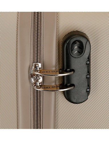 5849369 TROLLEY ABS 75CM.4R. ROLL ROAD FLEX CHAMPAGNE