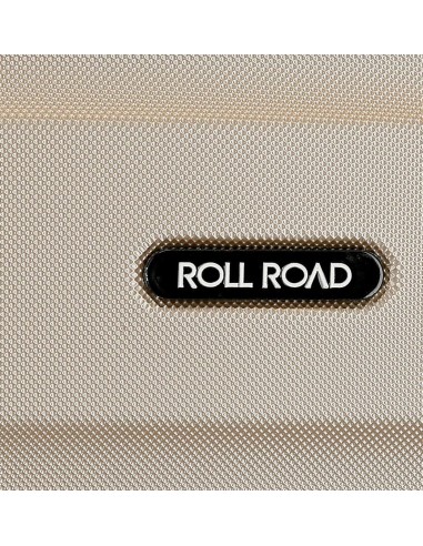 5849369 TROLLEY ABS 75CM.4R. ROLL ROAD FLEX CHAMPAGNE