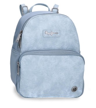 7142042 MOCHILA 25CM PJL JANA AZUL CLARO