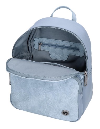7142042 MOCHILA 25CM PJL JANA AZUL CLARO