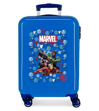4431722 TROLLEY ABS 55CM. AVENGERS TEAM AZUL