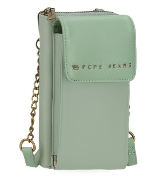 7925334 BANDOLERA PORTAMOVIL Y TARJETAS PJL MORGAN VERDE