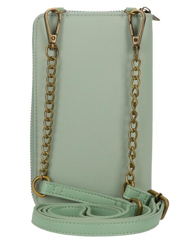 7925334 BANDOLERA PORTAMOVIL Y TARJETAS PJL MORGAN VERDE