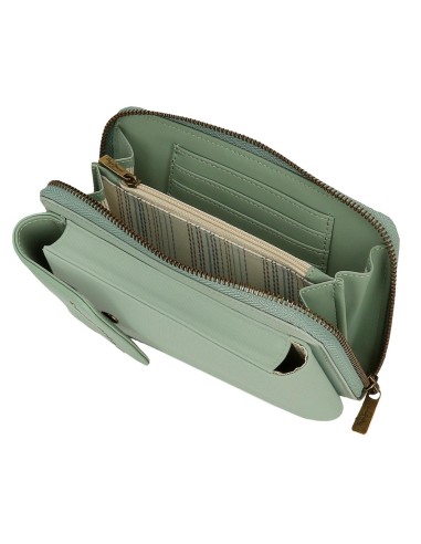 7925334 BANDOLERA PORTAMOVIL Y TARJETAS PJL MORGAN VERDE