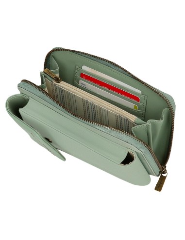 7925334 BANDOLERA PORTAMOVIL Y TARJETAS PJL MORGAN VERDE