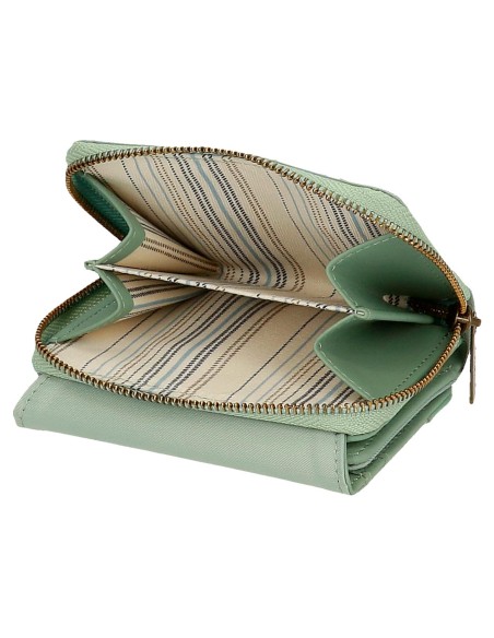 7928234 MONEDERO - BILLETERO PJL MORGAN VERDE 7928234 MONEDERO - BILLETERO PJL MORGAN VERDE