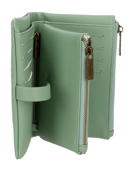 7928334 BILLETERO-MONEDERO PJL MORGAN VERDE 7928334 BILLETERO-MONEDERO PJL MORGAN VERDE