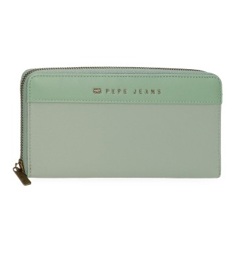 7928534 BILLETERO C/CREMALLERA PJL MORGAN VERDE