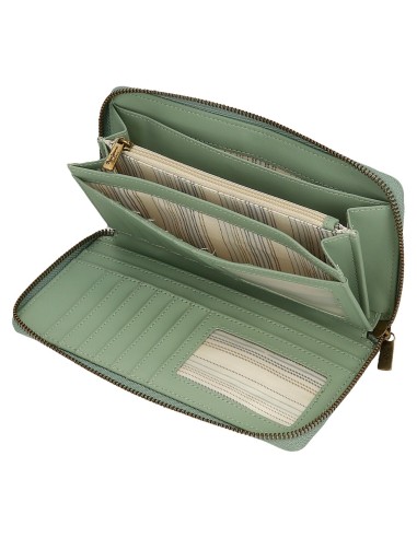 7928534 BILLETERO C/CREMALLERA PJL MORGAN VERDE