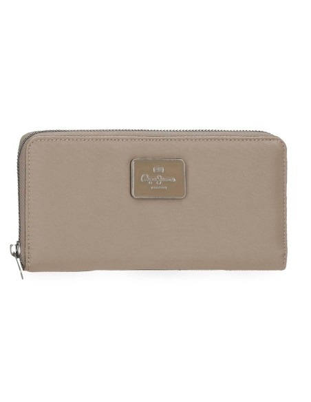7098544 BILLETERO C/CREMALLERA PJL CHRISTINE TAUPE
