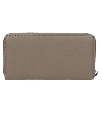 7098544 BILLETERO C/CREMALLERA PJL CHRISTINE TAUPE 2