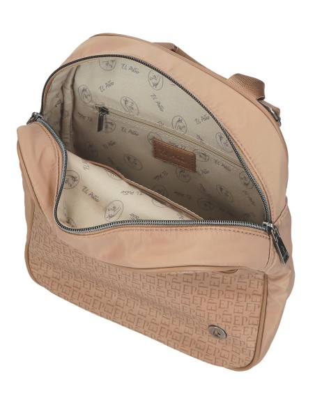 5362122 MOCHILA ADAPT. 28CM EL POTRO LUNA BEIGE