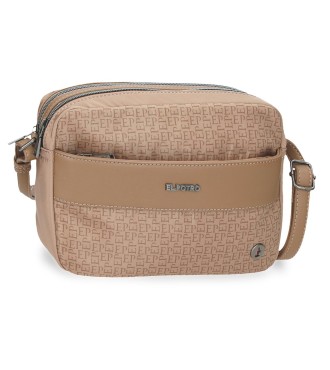5365322 BANDOLERA 2C EL POTRO LUNA BEIGE