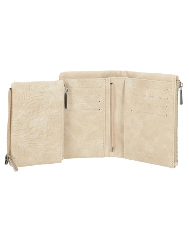 7148341 BILLETERO-MONEDERO PJL JANA BEIGE