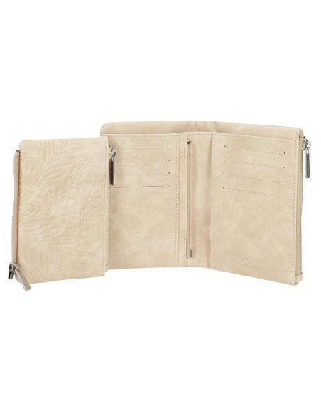 7148341 BILLETERO-MONEDERO PJL JANA BEIGE 7148341 BILLETERO-MONEDERO PJL JANA BEIGE