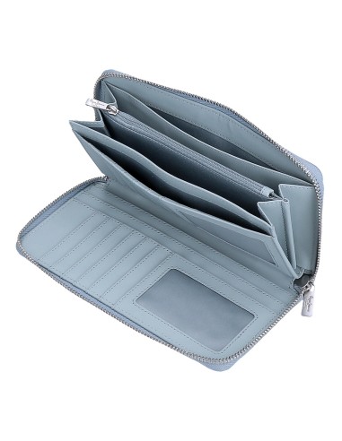 7148542 BILLETERO C/CREMALLERA PJL JANA AZUL CLARO