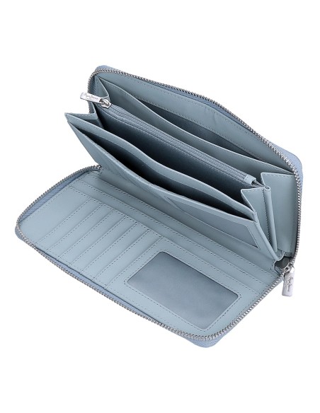 7148542 BILLETERO C/CREMALLERA PJL JANA AZUL CLARO