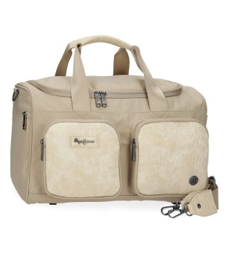 7143741 BOLSA DE VIAJE 40CM.CABINA PJL JANA BEIGE