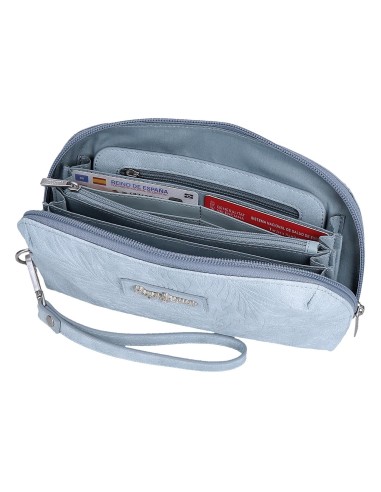 7144142 CARTERA DE MANO PJL JANA AZUL CLARO
