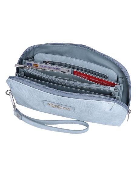 7144142 CARTERA DE MANO PJL JANA AZUL CLARO 7144142 CARTERA DE MANO PJL JANA AZUL CLARO